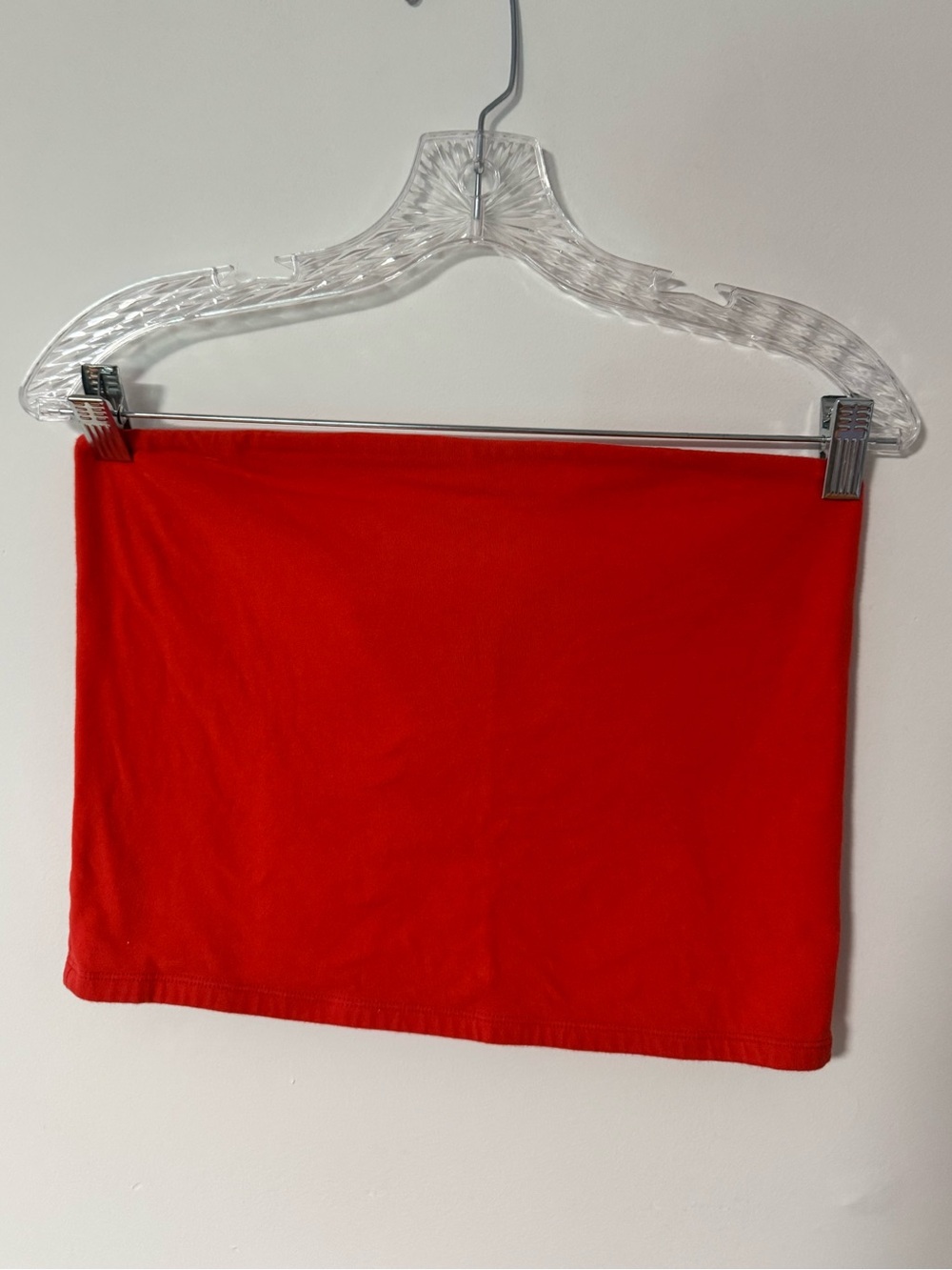 Wild Fable Women’s Red Cropped Strapless Tube Top Size Large